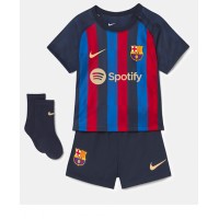 Barcelona Memphis Depay #14 Fotballklær Hjemmedraktsett Barn 2022-23 Kortermet (+ korte bukser)